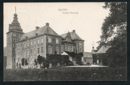 GULPEN, Kasteel Neubourg. Gelopen kaart.