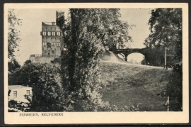 NIJMEGEN, Belvedere. Gelopen kaart.