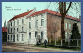 HEERLEN, Mariabad Akerstraat. Gelopen kaart.