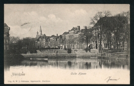 ZIERIKZEE, Oude Haven. Gelopen kaart.