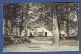 ROSENDAEL (Gld), Boswachterswoning. Gelopen kaart.