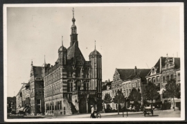 DEVENTER, Brink met Waag. Gelopen kaart.