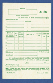 Spoorwegbriefkaart: NS288 b