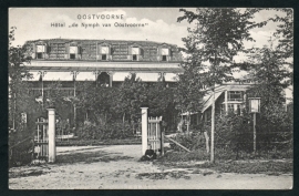 OOSTVOORNE, Hotel de Nymph van Oostvoorne. Gelopen kaart.