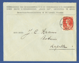 Firma cover GOES 1924 van GOES naar Kapelle.