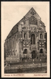 MAASTRICHT, Groeten uit Maastricht, Augustijnengebouw. Ongelopen kaart.