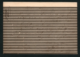 G - Briefkaart met langstempel GIETEN en 2-letterstempel ASSEN naar GOUDA.