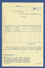 Spoorwegbriefkaart: NS299 a