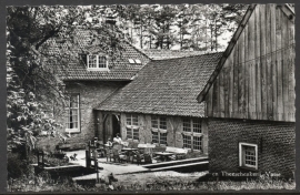 VASSE, Watermolen Bels en Theeschenkerij. Ongelopen kaart.