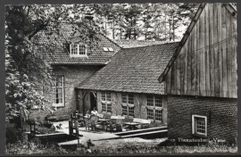 VASSE, Watermolen Bels en Theeschenkerij. Ongelopen kaart.