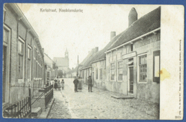 HOEDEKENSKERKE, Kerstraat. Gelopen kaart.