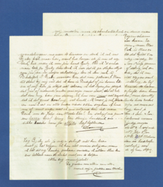 Cover Gymnastiek Vereeniging LYCURGUS te BOLSWARD met kortebalkstempel BOLSWARD naar Budapest. Met brief.