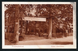 NOORDWIJKERHOUT, Hotel 't Rechthuis. Ongelopen kaart.