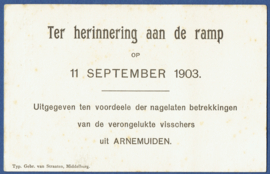 ARNEMUIDEN, De verongelukte hoogaars ARM. 25.