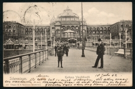 SCHEVENINGEN, Kurhaus Wandelhoofd. Gelopen kaart.