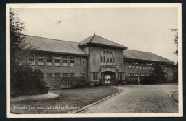 ERMELO, Jan van Schaffelaarkazerne. Gelopen kaart.