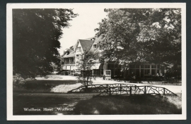 WOLFHEZE, Hotel "Wolfheze". Ongelopen kaart.