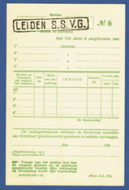 Spoorwegbriefkaart: NS263 a