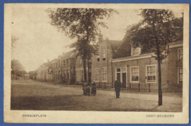 OOST-SOUBURG, Oranjeplein. Gelopen kaart.