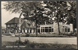 NIJVERDAL, Hotel Dalzicht. Gelopen kaart.