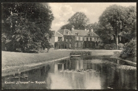KEPPEL, Kasteel Ulenpas. Ongelopen kaart.