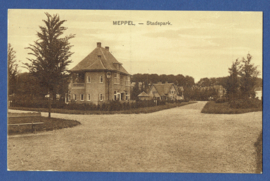 MEPPEL, Stadspark. Gelopen kaart.