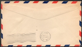 FIRST AIR MAIL SERVICE WAKE. FIRST FLIGHT FROM WAKE ISLAND TO GUAM. 1 MEI 1951.