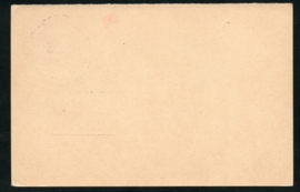 G - Briefkaart antwoord betaald met censuur en speciaal stempel watersnoodramp: INTERNATIONALE SOLIDARITAT, HOLLANDHILFE 27.2.53.