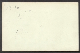 G - Briefkaart met langebalkstempel AMSTERDAM naar NIJMEGEN.