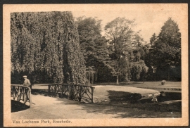 ENSCHEDE, Van Lochems Park, Enschede. Gelopen kaart.