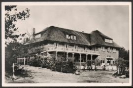 HELLENDOORN, Hotel De Uitkijk. Gelopen kaart.