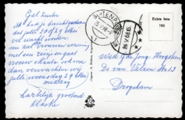 AUGUSTINUSGA, Siccemawei. Gelopen kaart.