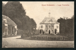 LAGE VUURSCHE, Groot Drakenstein. Gelopen kaart.