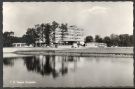 ENSCHEDE, T.H. Twente Drienerlo. Ongelopen kaart.