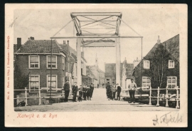 KATWIJK aan de RIJN. Gelopen kaart.