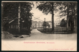 ARNHEM, Omstreken Arnhem, Bronbeek. Ongelopen kaart.