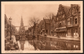 ALKMAAR, Luttik Ouddorp. Ongelopen kaart.