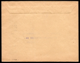 Firma cover ROTTERDAM 1928 met automaatstempel ROTTERDAM naar Duitsland.