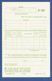 Spoorwegbriefkaart: NS271 c