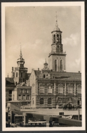 KAMPEN, Gezicht op de Nieuwe Toren. Gelopen kaart.