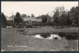 RAALTE, Hertenkamp. Ongelopen kaart.