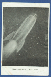 Raketpost 1946. Verstuurd van België naar Amsterdam. Raketprovoflugo.