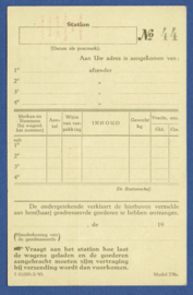 Spoorwegbriefkaart: NS291a c