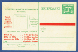 Spoorwegbriefkaart: NS271 a