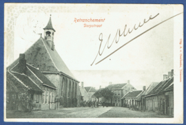 RETRANCHEMENT, Dorpstraat. Gelopen kaart.