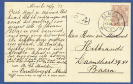 ALMELO, Huize Groeneveld. Gelopen kaart