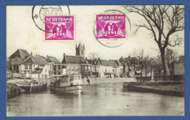 SLUIS, Haven. Gelopen kaart.
