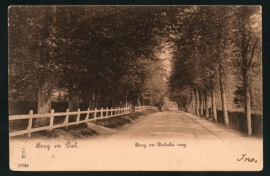 BERG en DAL, Berg en Dalsche weg. Gelopen kaart.