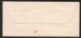 Briefje met langebalkstempel GROOT AMMERS naar Schoonhoven.