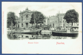 HAARLEM, Museum Teijler. Ongelopen kaart.